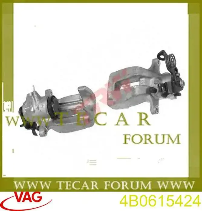 4B0615424 VAG Zacisk hamulcowy tylny prawy