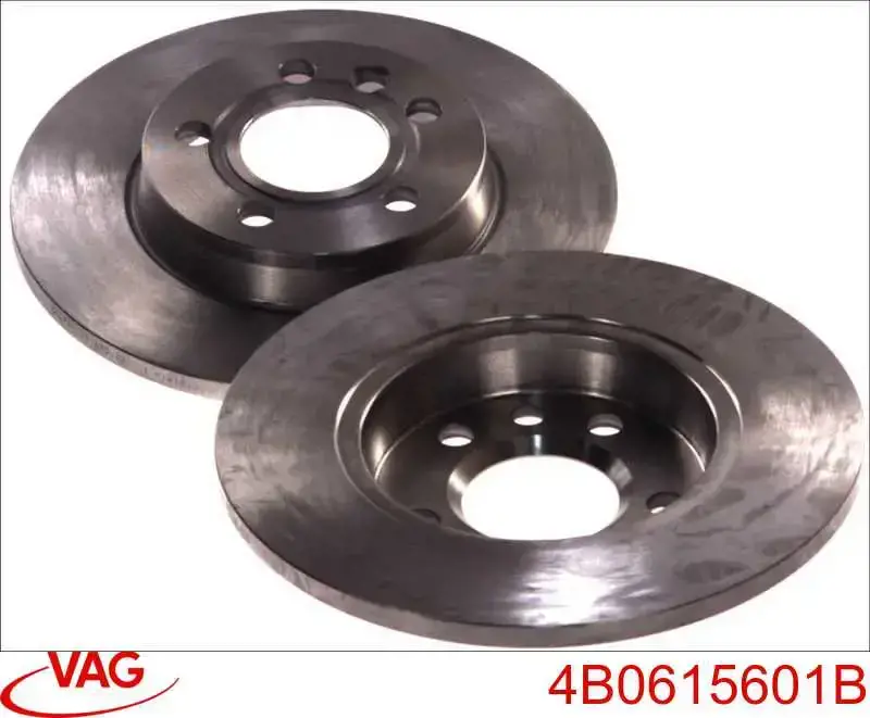 Tarcza hamulcowa tylna 4B0615601B VAG