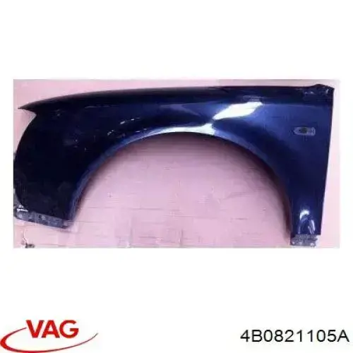 Błotnik przedni lewy VAG 4B0821105A cena, od 102,81 USD