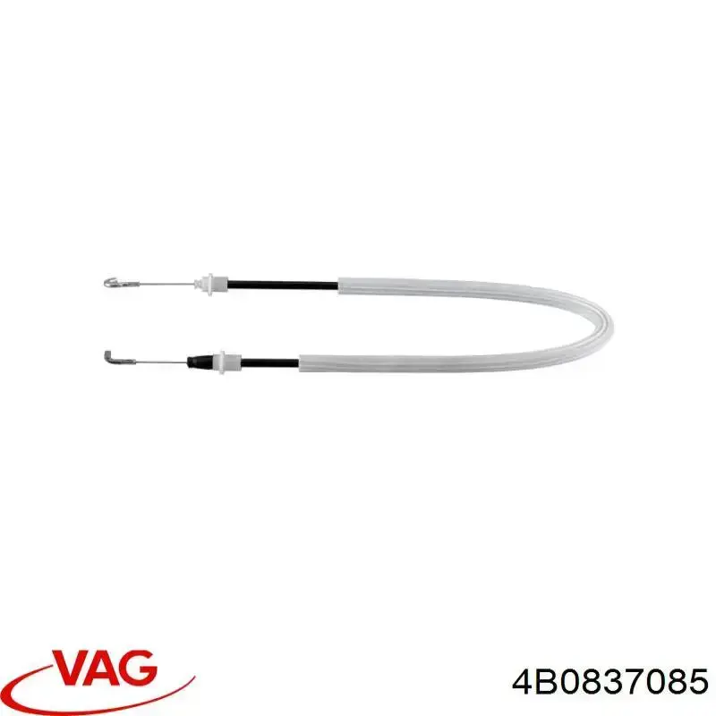 Linka (cięgno) otwierania zamka drzwi przednich lewych VAG 4B0837085 cena, od 13,35 USD