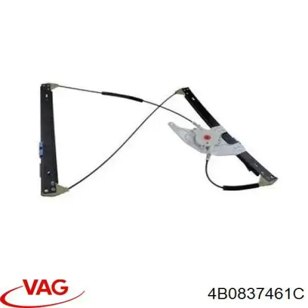 Mechanizm podnoszenia szyby drzwi przednich lewych VAG 4B0837461C cena, od 33,16 USD