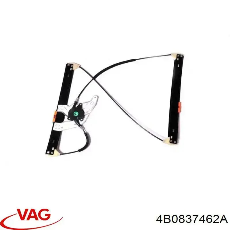 Do koszyka 4B0837462A VAG Mechanizm podnoszenia szyby drzwi przednich prawych