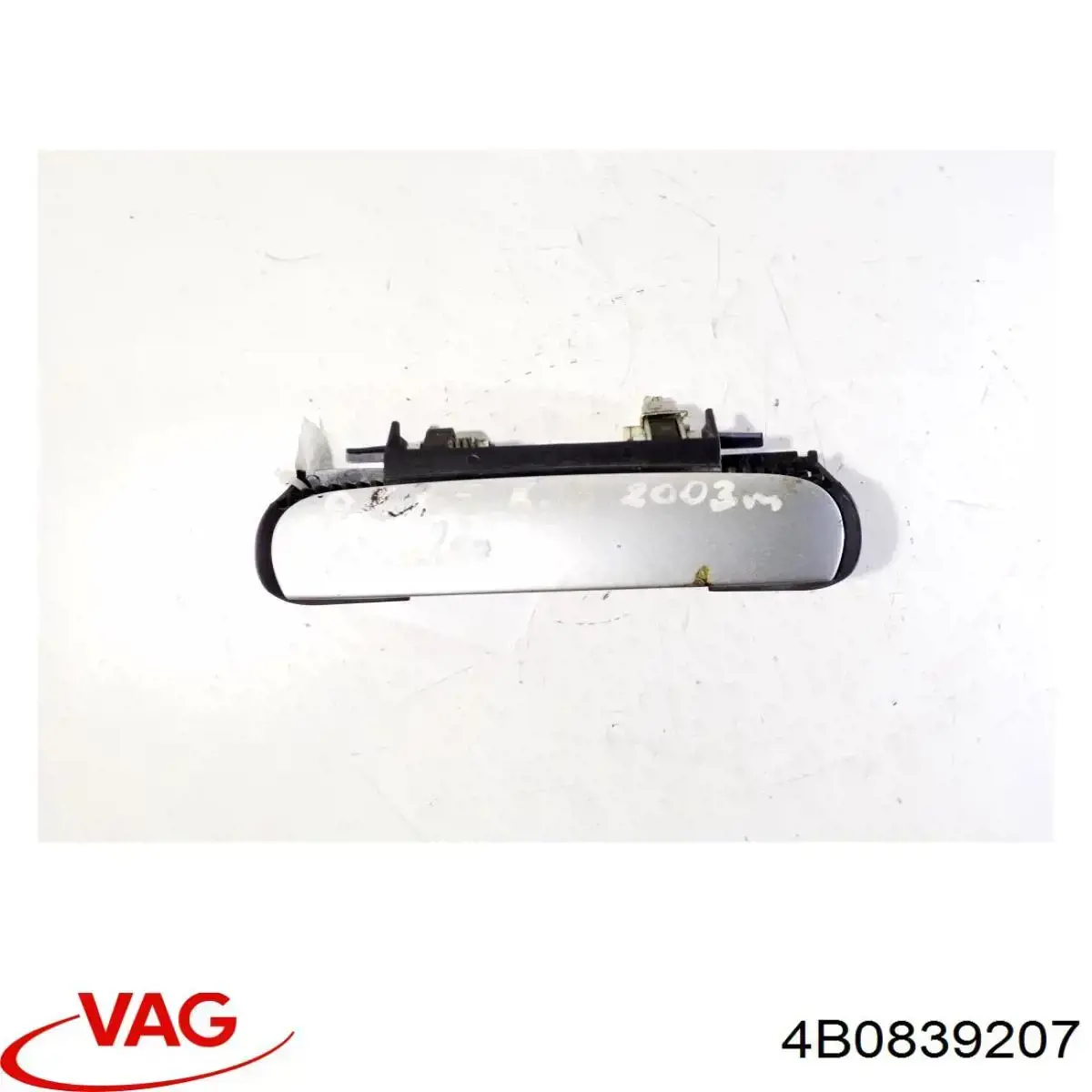 4B0839207 VAG Klamka drzwi tylnych zewnętrzna lewa