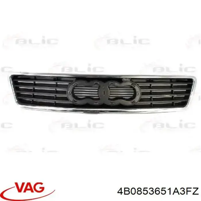 Atrapa chłodnicy Audi A6 C5 sedana (4B2, 4B4) (1997 - 2005) cena, od 74,99 USD