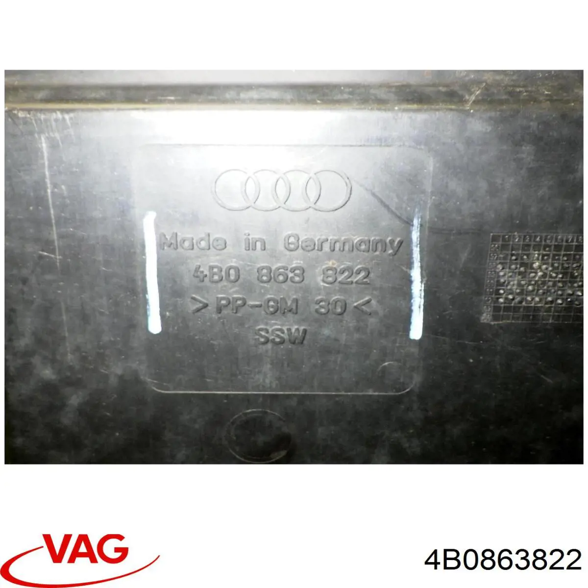Osłona silnika, miski (przedziału silnika) VAG 4B0863822 cena, od 64,32 USD