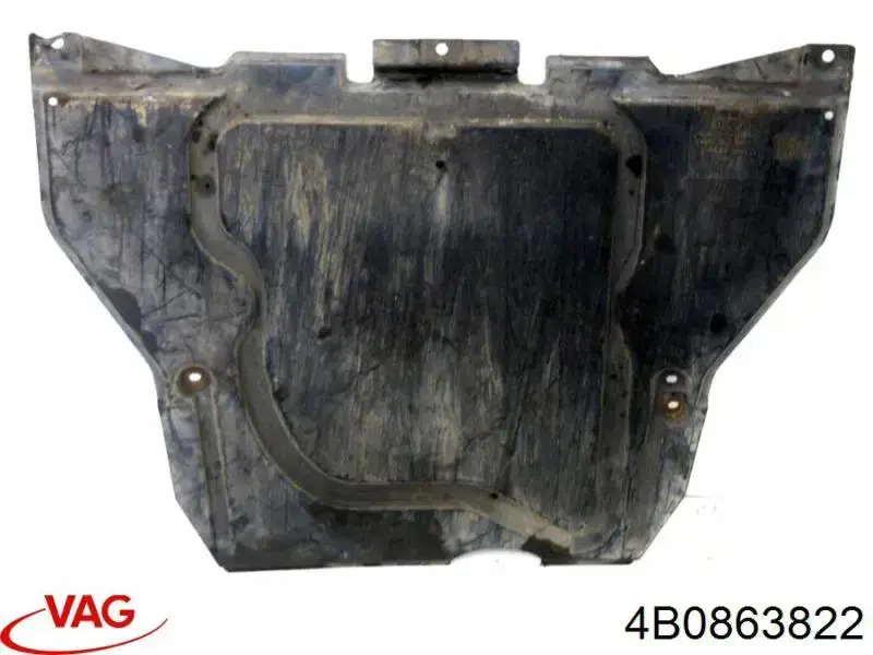 4B0863822 VAG Osłona silnika, miski (przedziału silnika)