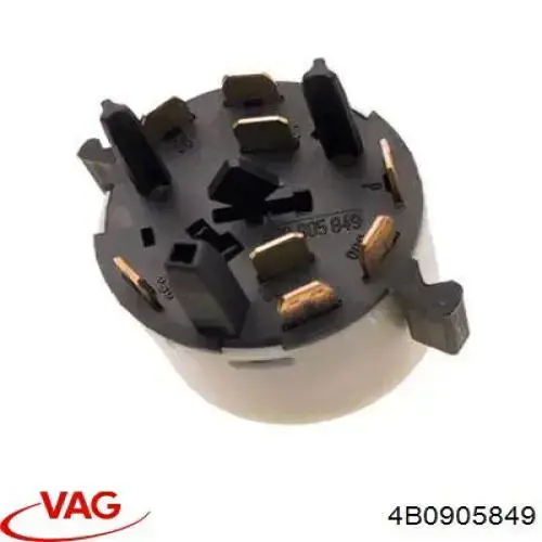 Do koszyka 4B0905849 VAG Kostka stacyjki zapłonowej