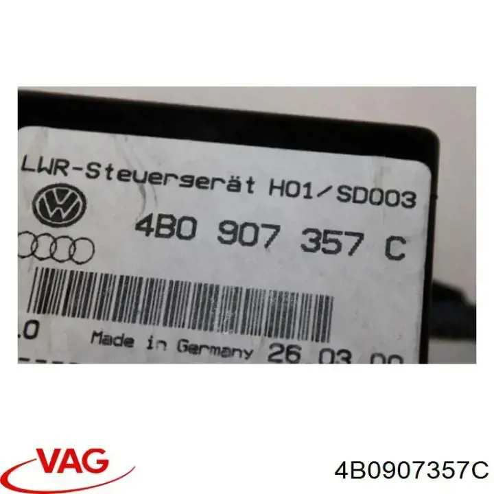 Sterownik świateł reflektorów VAG 4B0907357C cena, od 47,67 USD