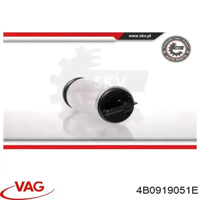 Moduł pompy paliwowej z czujnikiem poziomu paliwa 4B0919051E VAG