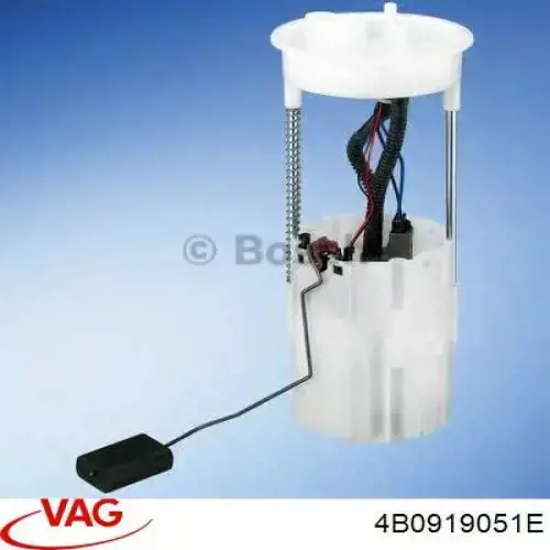 4B0919051E VAG Moduł pompy paliwowej z czujnikiem poziomu paliwa