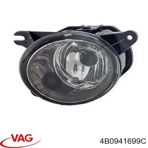 Lampa przeciwmgielna lewa VAG 4B0941699C cena, od 47,67 USD