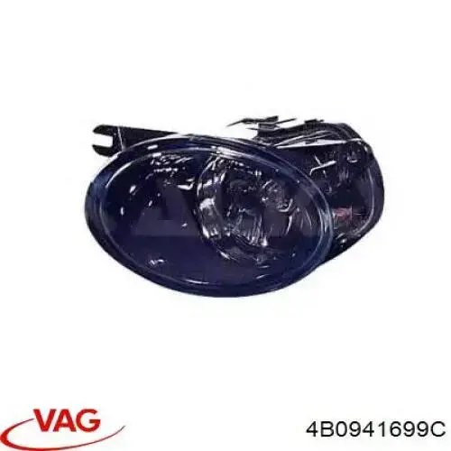 Do koszyka 4B0941699C VAG Lampa przeciwmgielna lewa