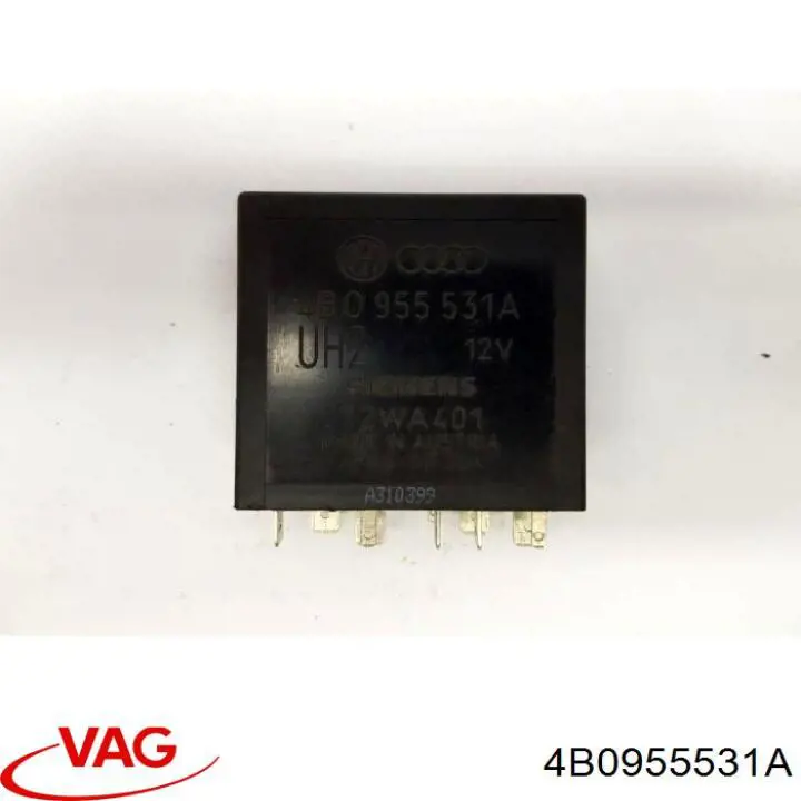 Przekaźnik sterownika wycieraczek 4B0955531A VAG