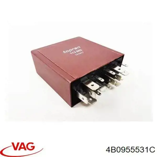 Przekaźnik sterownika wycieraczek VAG 4B0955531C cena, od 57,95 USD