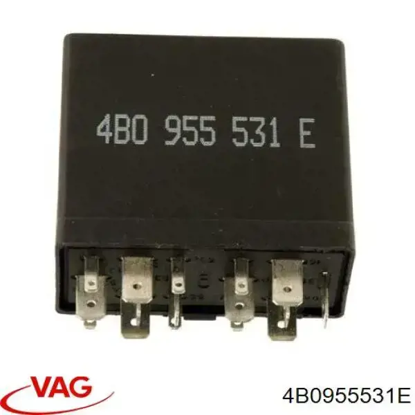 Do koszyka 4B0955531E VAG Przekaźnik sterownika wycieraczek