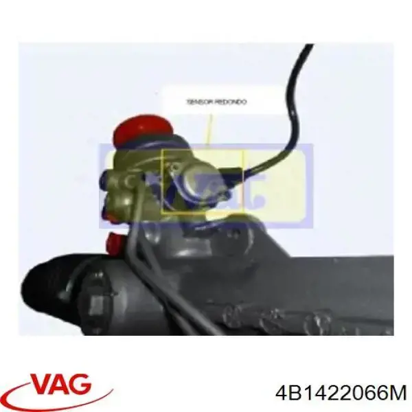 Listwa kierownicza (maglownica) VAG 4B1422066M cena, od 199,78 USD