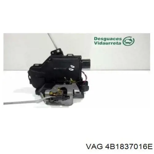 4B1837016E VAG Zamek drzwi przednich prawych
