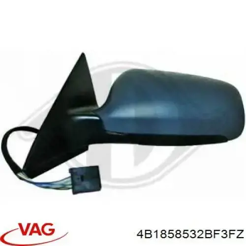 Lusterko wsteczne prawe VAG 4B1858532BF3FZ cena, od 68,10 USD