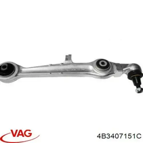 Wahacz zawieszenia przedniego dolny lewy/prawy VAG 4B3407151C cena, od 40,86 USD