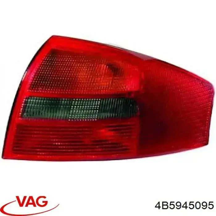 Lampa zespolona tylna lewa VAG 4B5945095 cena, od 54,48 USD