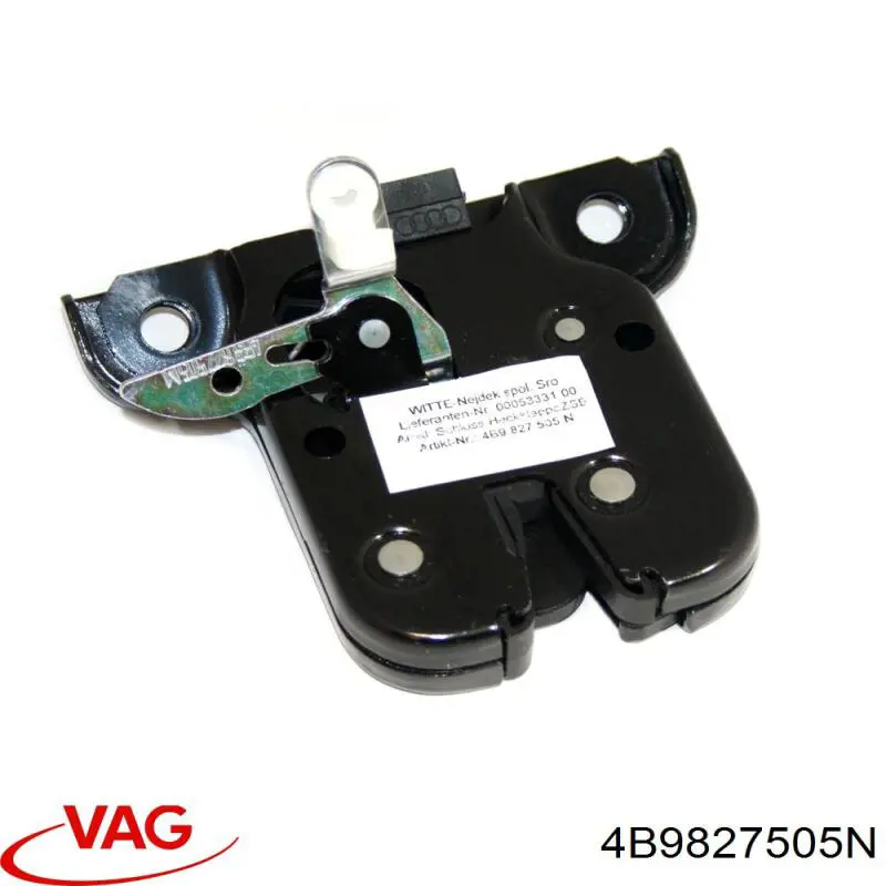 Zamek klapy bagażnika (3/5 drzwi tylnych) VAG 4B9827505N cena, od 68,10 USD