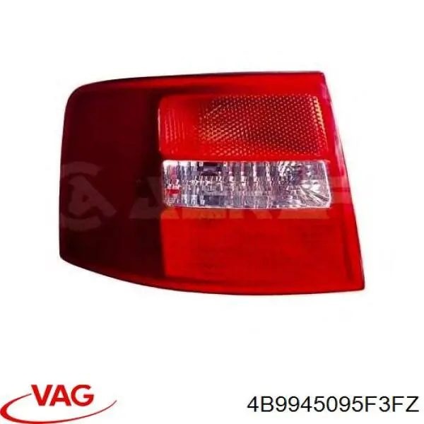 4B9945095F3FZ VAG Lampa zespolona tylna lewa