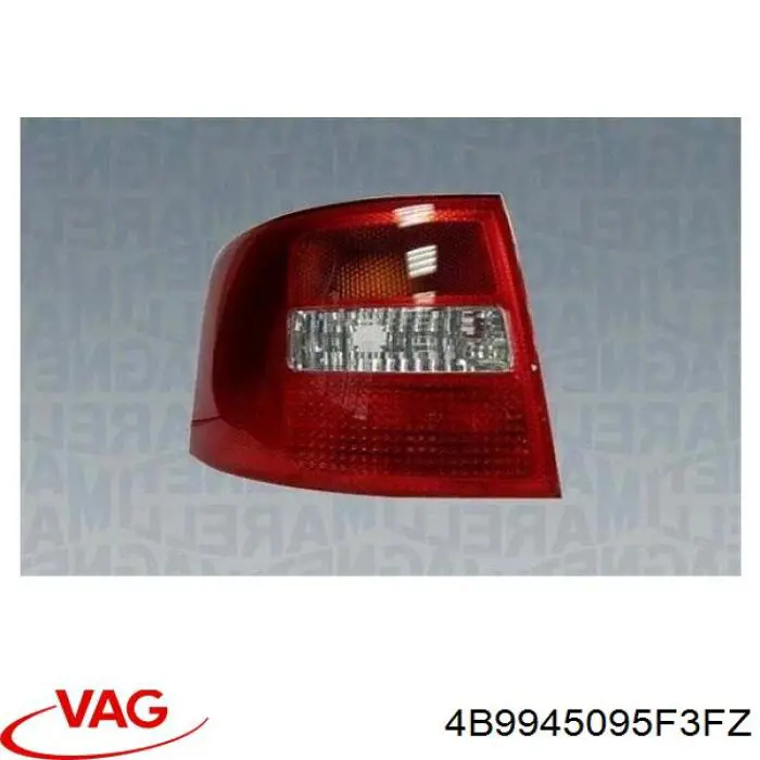 Do koszyka 4B9945095F3FZ VAG Lampa zespolona tylna lewa
