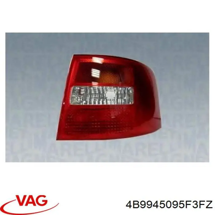 Lampa zespolona tylna lewa VAG 4B9945095F3FZ cena, od 81,72 USD