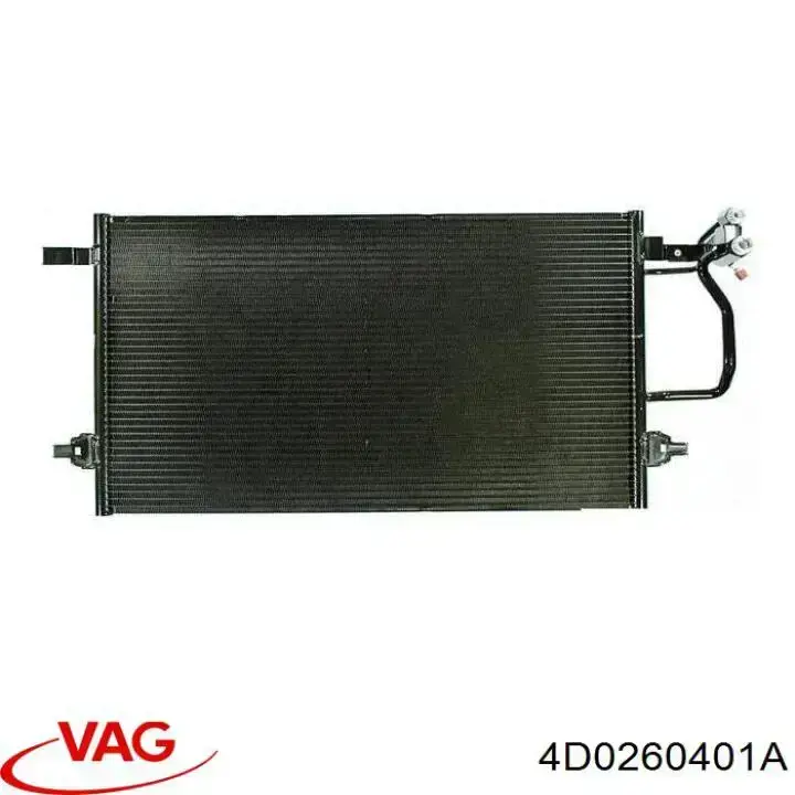 Do koszyka 4D0260401A VAG Chłodnica klimatyzacji