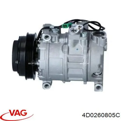 Sprężarka klimatyzacji VAG 4D0260805C cena, od 129,40 USD