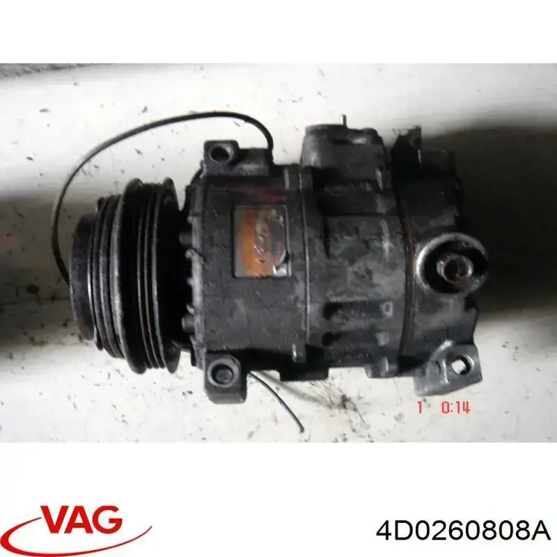 Sprężarka klimatyzacji VAG 4D0260808A cena, od 115,20 USD