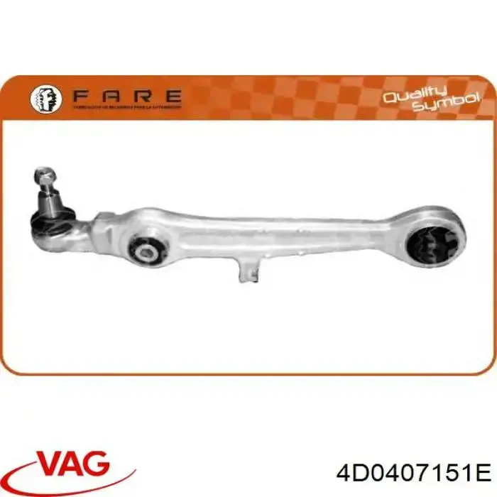 Wahacz zawieszenia przedniego dolny lewy/prawy VAG 4D0407151E cena, od 38,00 USD