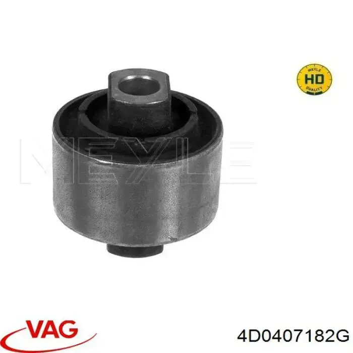 Silentblock przedniego wahacza dolnego 4D0407182G VAG