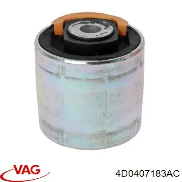 Silentblock przedniego wahacza dolnego 4D0407183AC VAG