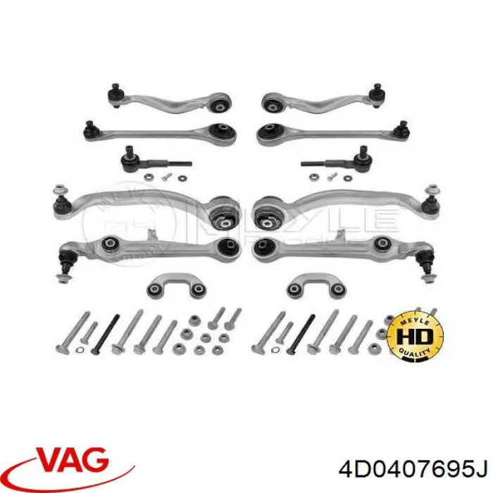 Wahacz zawieszenia przedniego dolny lewy VAG 4D0407695J cena, od 45,97 USD