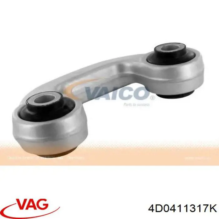 Do koszyka 4D0411317K VAG Łącznik stabilizatora przedniego