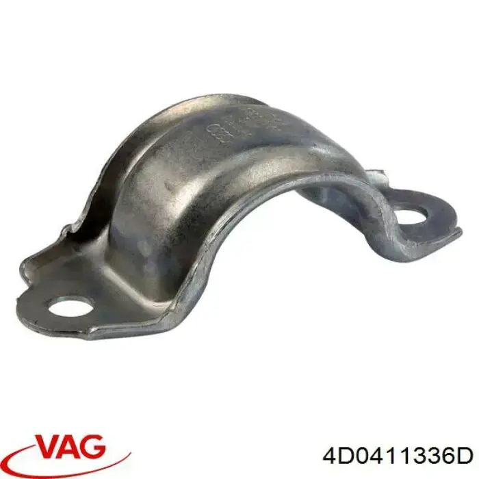 Do koszyka 4D0411336D VAG Uchwyt do mocowania tulei stabilizatora przedniego