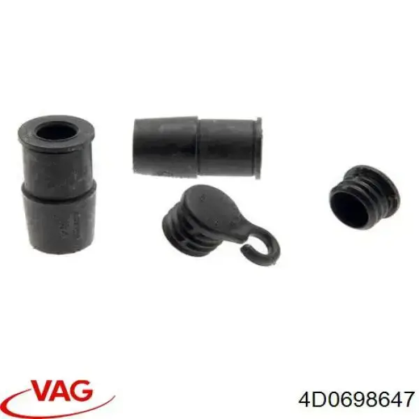 Do koszyka 4D0698647 VAG Zestaw naprawczy zacisku hamulcowego przedniego