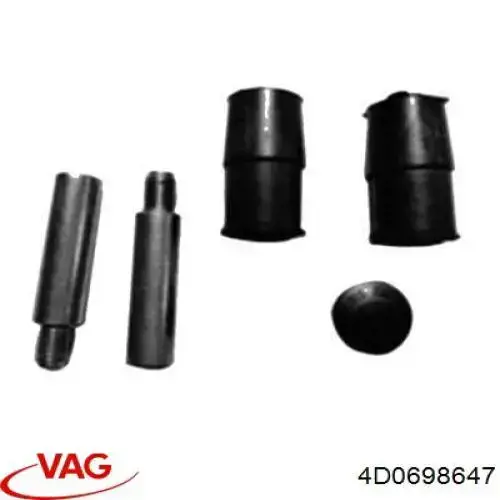 Do koszyka 4D0698647 VAG Zestaw naprawczy zacisku hamulcowego przedniego