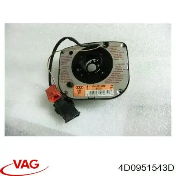 Pierścień kontaktowy AIRBAG, taśma kierownicy  Audi A8 D2 sedana (4D2, 4D8) (1994 - 2005) cena, od 102,69 USD