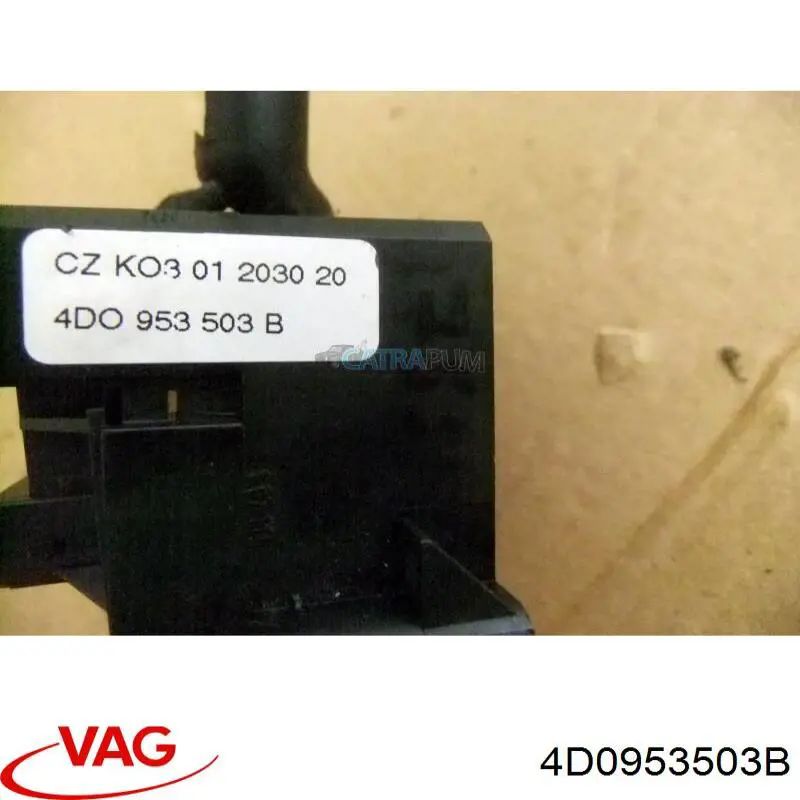 Przełącznik zespolony prawy VAG 4D0953503B cena, od 47,90 USD