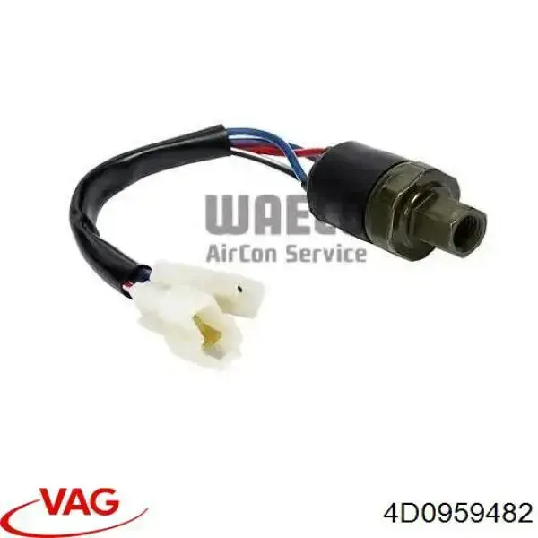 Czujnik ciśnienia bezwzględnego klimatyzacji VAG 4D0959482 cena, od 23,05 USD