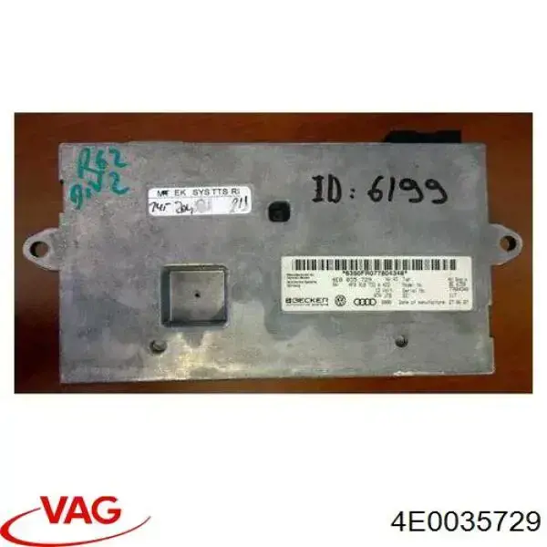 Blok sterujący Bluetooth VAG 4E0035729