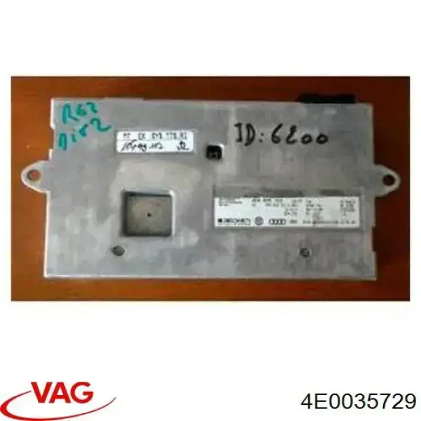 Blok sterujący Bluetooth VAG 4E0035729 cena, od 78,32 USD