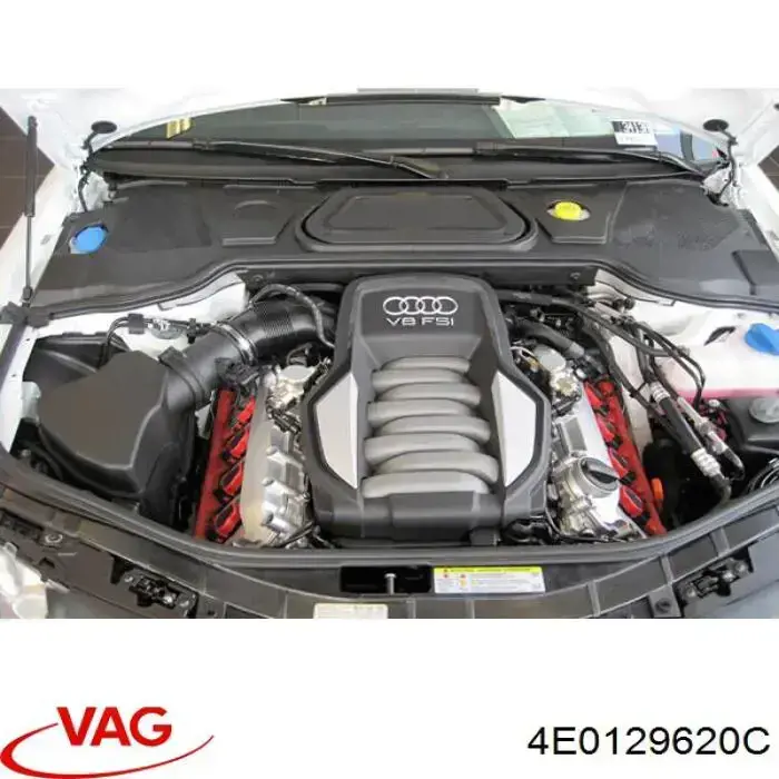 Do koszyka 4E0129620C VAG Filtr powietrza