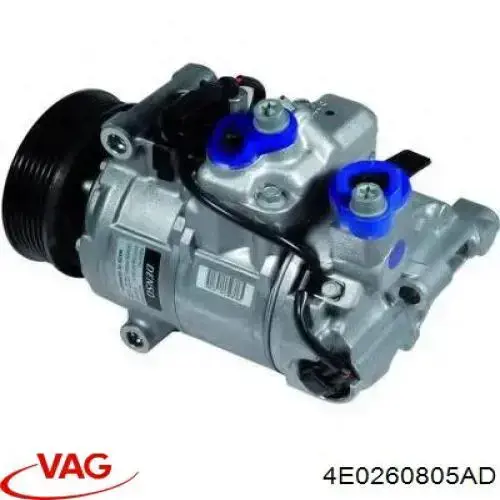 Sprężarka klimatyzacji VAG 4E0260805AD cena, od 272,00 USD