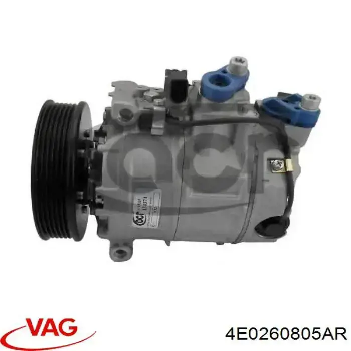 4E0260805AR VAG Sprężarka klimatyzacji