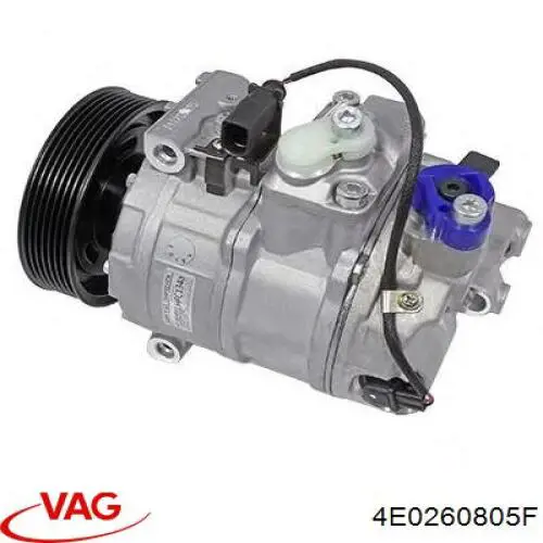 Sprężarka klimatyzacji VAG 4E0260805F cena, od 241,11 USD