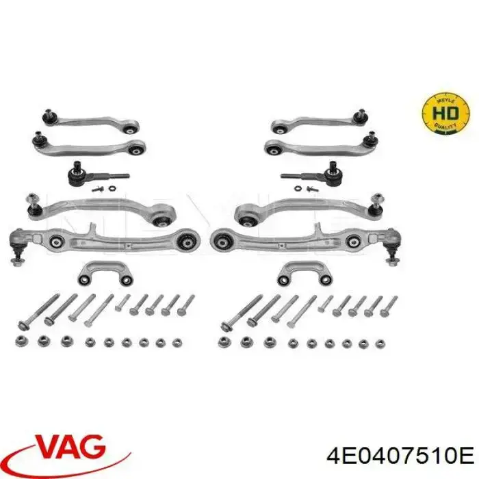 Do koszyka 4E0407510E VAG Wahacz zawieszenia przedniego prawy górny