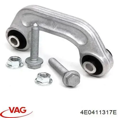 4E0411317E VAG Łącznik stabilizatora przedniego